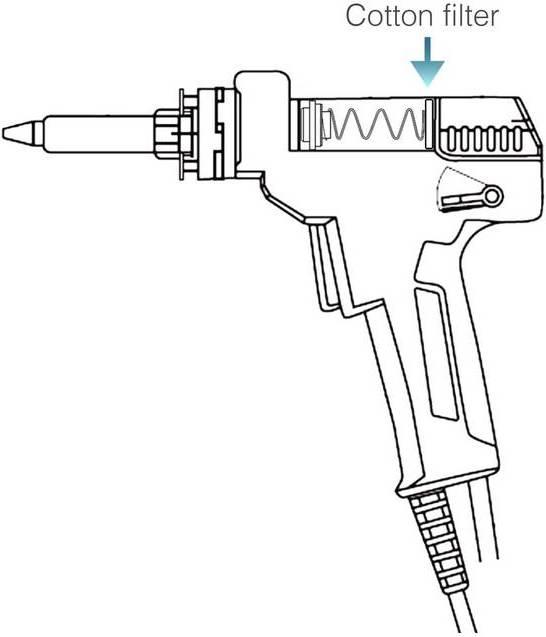 Actual product image Toolcraft Spare parts for desoldering gun 1620656 (Spare)