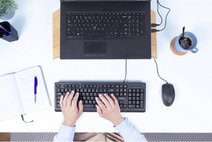 Actual product image Trust Keyboard (DE, Cable)