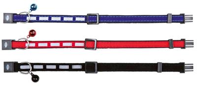Image du produit Trixie Collier Kat Safer Life Fluweel Reflecter Assorti (Chat, Général)