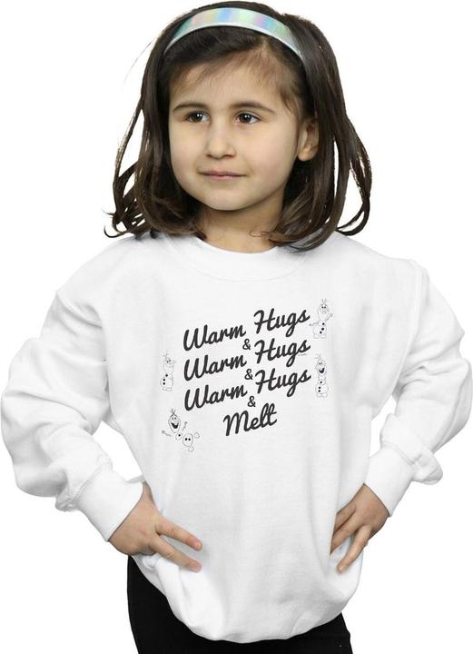 Produktbild Disney Frozen 2 Olaf Warm Hugs And Melt Sweatshirt Mädchen (152, 158)