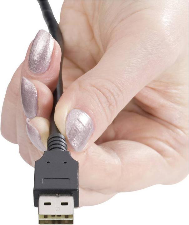 Image du produit Renkforce Câble de connexion USB 2 A/Micro-B de 1,8 m avec connecteur réversible - ne branchez plus jamais le (1.80 m, USB 2.0)
