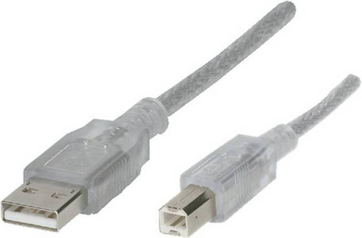Image du produit Renkforce Câble de connexion USB 2.0 (1x USB 2.0 mâle A (3 m, USB 2.0)