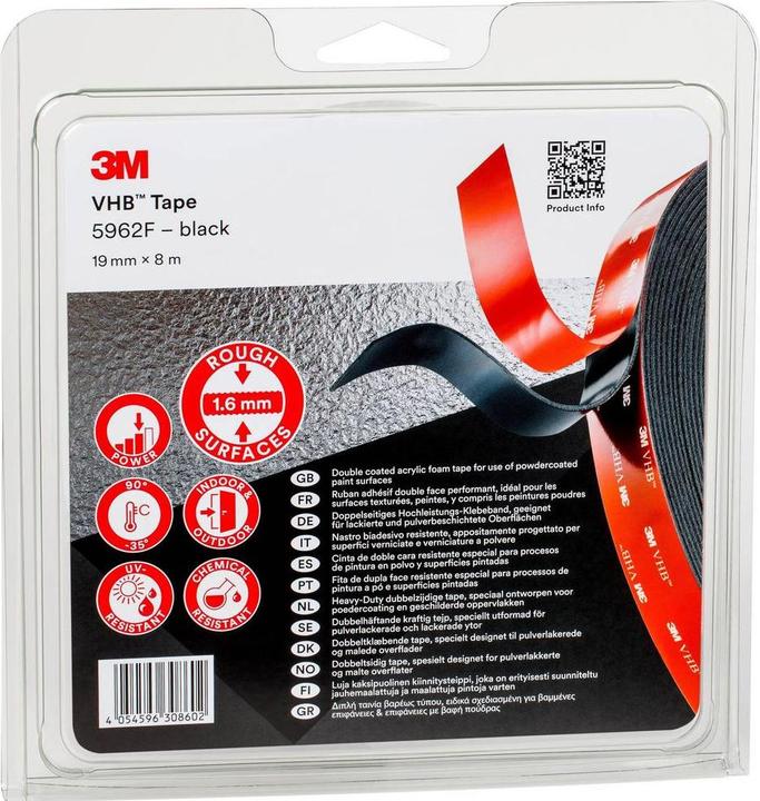Immagine prodotto 3M Nastro adesivo VHB in blister (19 mm)