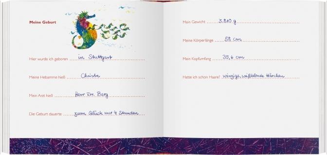 Actual product image Die kleine Raupe Nimmersatt - Mein Babyalbum - Rot (German, Eric Carle, 2017)
