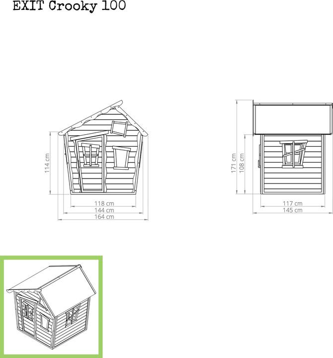 Actual product image Exit Crooky 100