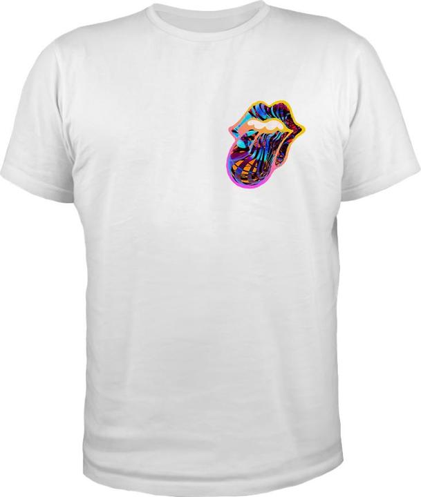 The Rolling Stones Unisex Adult Sixty Gradient Text Cotton T-Shirt