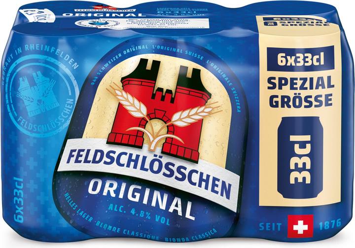Immagine prodotto Feldschlösschen Originale (6 x 33 cl)