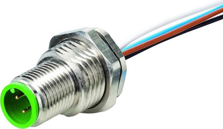 Murr Elektronik 7000-17165-9730020 Sensor/actuator connector, unassembled 0.20 m Number of poles: 8 1 pc.