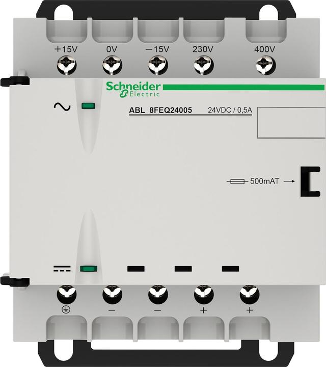 Actual product image APC GmbH Transformer rectifier 0,5A 24VDC 230/400V ABL8FE