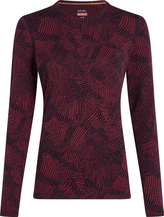 Immagine prodotto Icebreaker Formazioni donna 260 Vertex L/S Crewe Frozen (M)