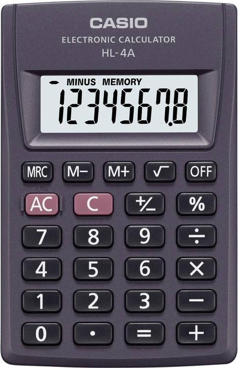 Casio Taschenrechner (Batterien)