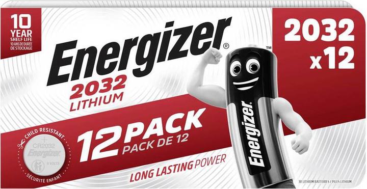 Actual product image Energizer Lithium CR2032 (12 pcs., CR2032, 240 mAh)