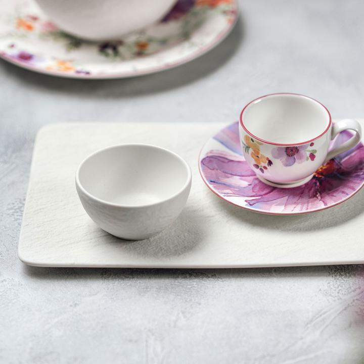 Actual product image Villeroy & Boch Multifunctional rectangular plate Manufacture Rock blanc