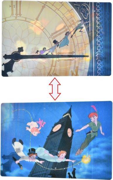 Image du produit Disney Peter Pan Postkarte Uhrwerk Lenticular