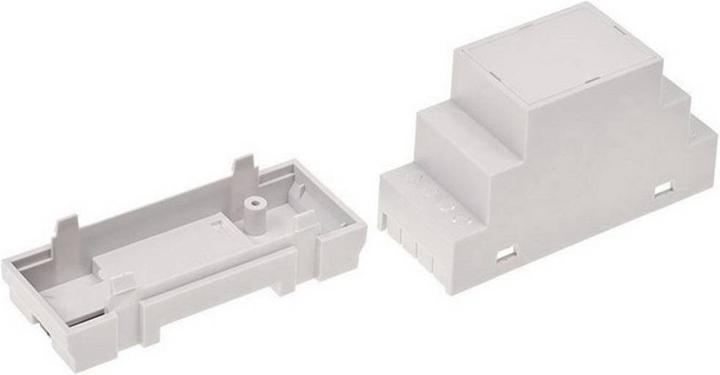 Produktbild Tru Components TC-7910800 Hutschienen-Gehäuse 35 x 90 x 65 ABS-V0 Grau 1 St. (Gehäuse)