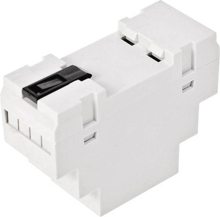 Produktbild Tru Components TC-7910800 Hutschienen-Gehäuse 35 x 90 x 65 ABS-V0 Grau 1 St. (Gehäuse)