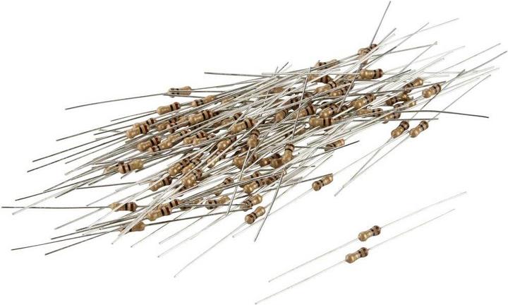 Immagine prodotto Tru Components TC-CFR0W4J0472KIT203 Resistenza a film di carbonio 4,7 k? cablata assialmente 0207 0,25 W 5 % 100