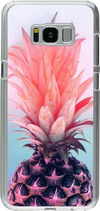 Produktbild PhoneLook Hülle transparent Purple Pink Pineapple (Samsung Galaxy S8+)