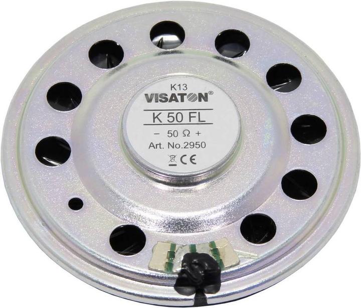Immagine prodotto Visaton Piccolo altoparlante da 5 cm K 50 FL - 50 Ohm