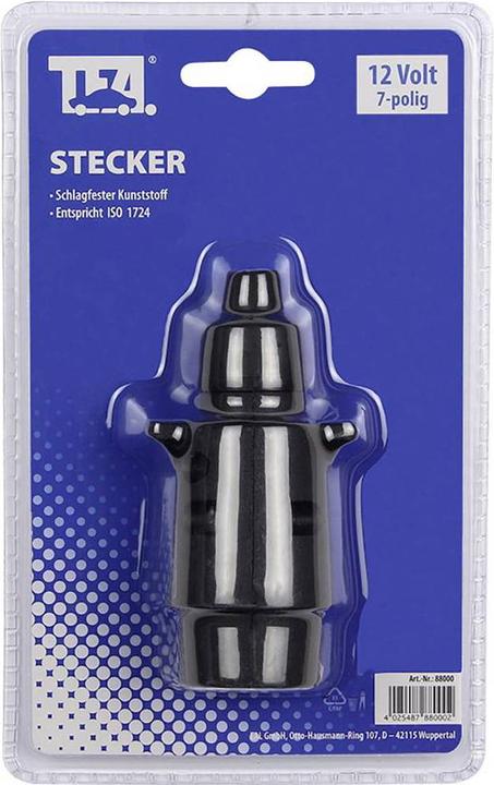 Actual product image TFA Plug 7-pin, made of plastic