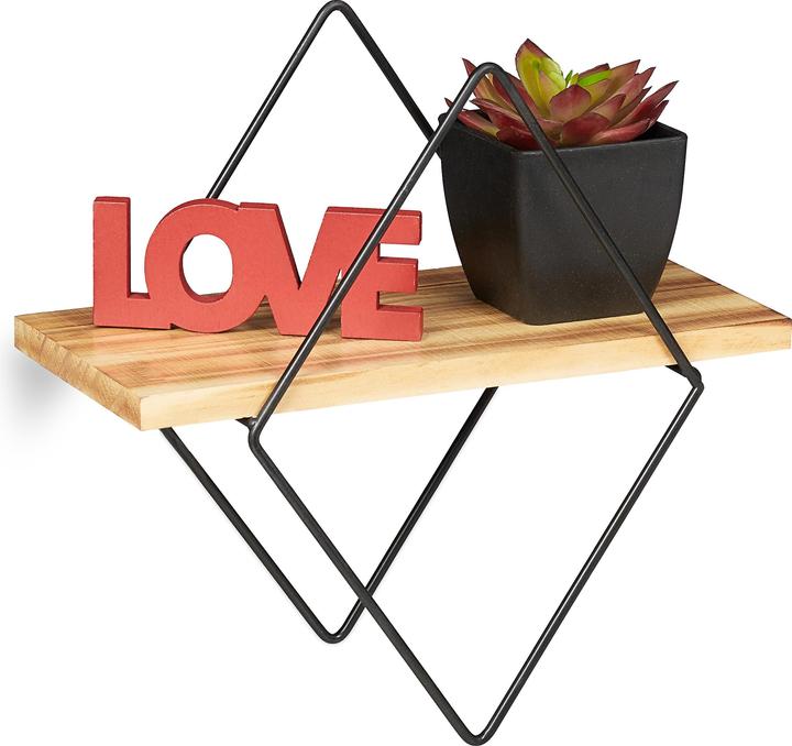 Image du produit Relaxdays Étagère murale (30 x 15 x 30 cm)