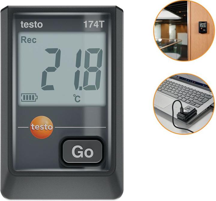 Produktbild Testo Mini-Datenlogger 174 T / USB-C