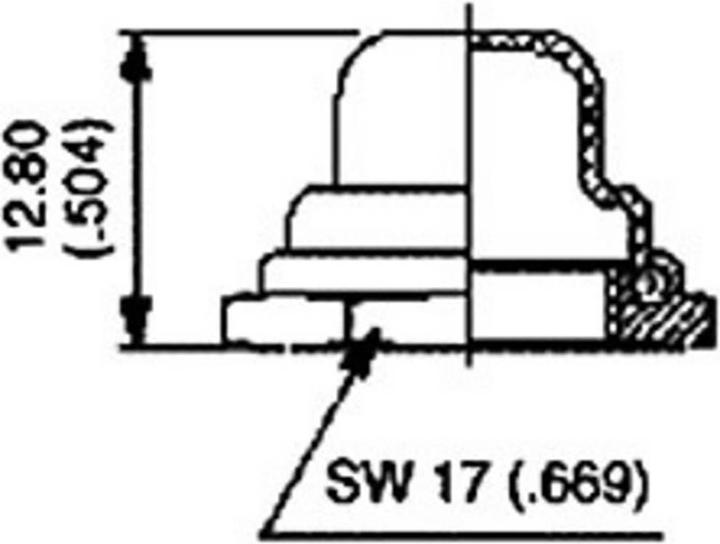 Actual product image APEM Sealing cap