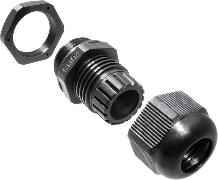 Produktbild Quadrios Mini-Kabelverschraubungs-Sortiment, - PG 13.5 5 Stück