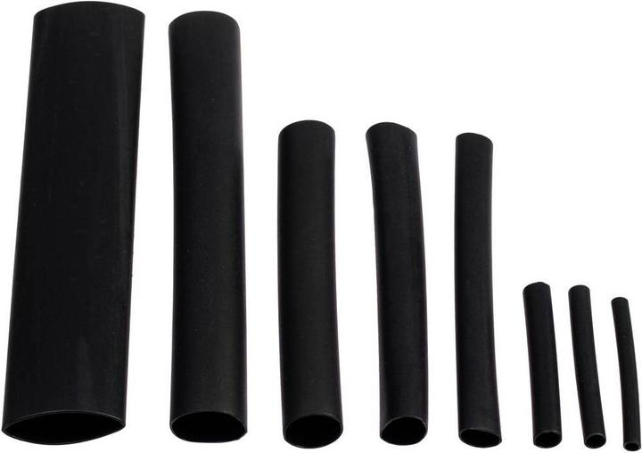 Actual product image Quadrios Premium heat shrink tubing assortment, 100 pieces - shrink ratio 3:1, with inner adhesive (100 x)