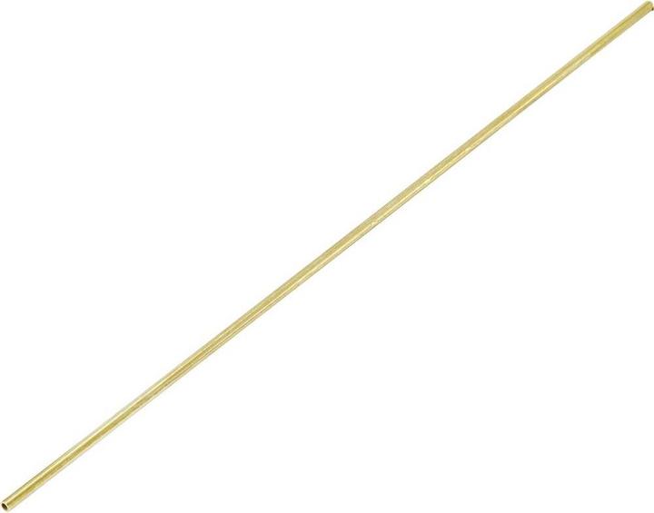 Actual product image Reely Bronze tube rod (Ø x L) 4 mm x 500 mm inner diameter: 3.1 mm 1 pc.