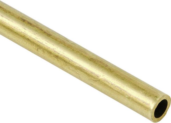 Actual product image Reely Bronze tube rod (Ø x L) 4 mm x 500 mm inner diameter: 3.1 mm 1 pc.