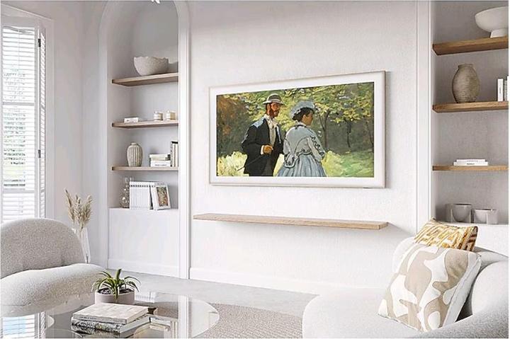 Actual product image Samsung The Frame LS03D 85 inch Smart TV Q85LS03DAU 2024 (85", LS03D, QLED, 4K, 2024)