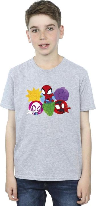 Image du produit - T-shirt SPIDEY AND HIS AMAZING FRIENDS FACES - Garçon (152, 158)