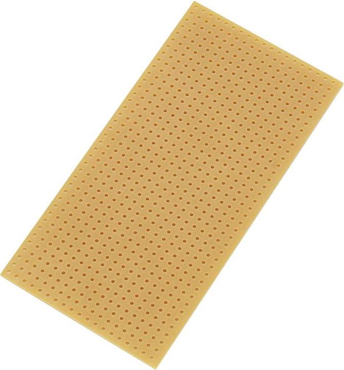 Actual product image Tru Components Hard paper breadboard (Circuit board)