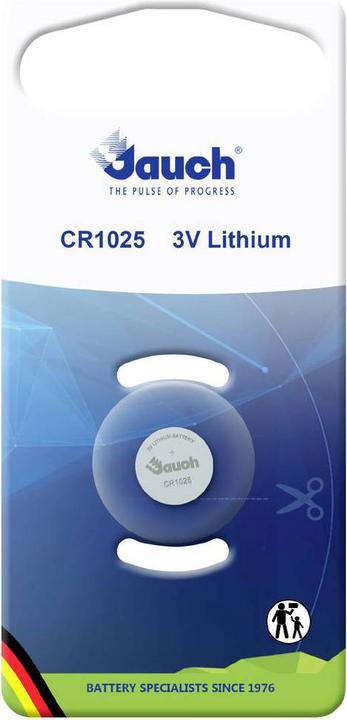 Produktbild Jauch Lithium-Knopzelle (1 Stk., CR1025, 30 mAh)