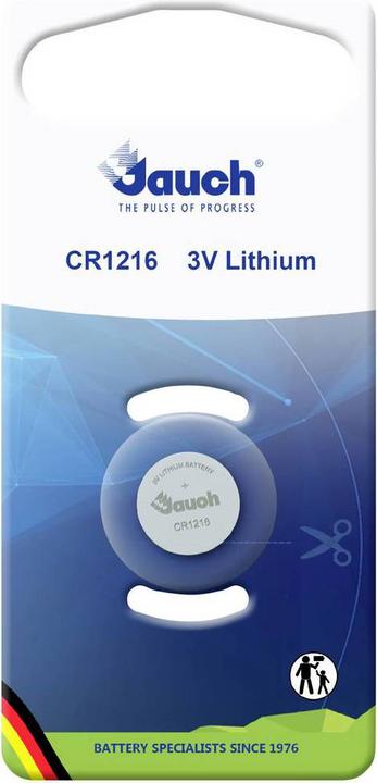 Produktbild Jauch Lithium-Knopzelle (1 Stk., CR1216, 30 mAh)