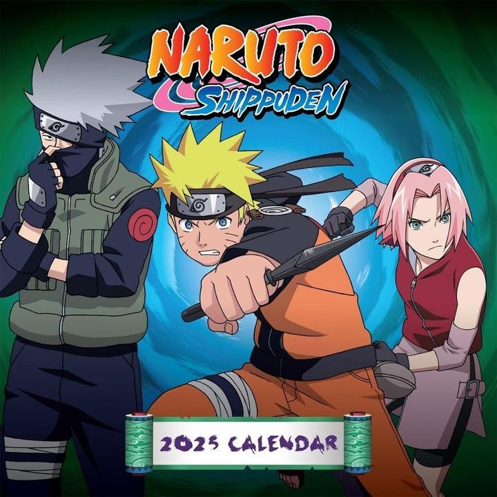 Image du produit Naruto Shippuden - Calendrier mural (30 x 30 cm, Allemand)