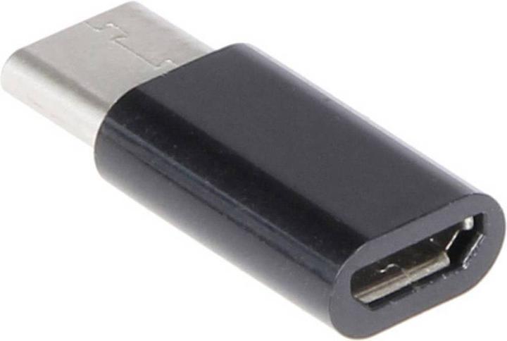 Image du produit Joy-it Adaptateur USB Micro-USB type B (W) vers USB-C (M) (0.01 m, USB 2.0)
