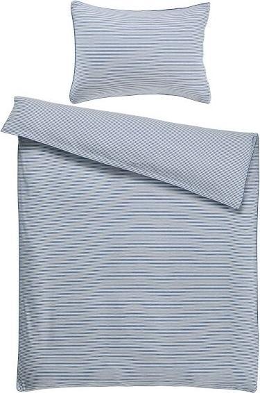Image du produit Living Home Jersey mélangé à rayures (Taie d'oreiller, 65 x 65 cm)