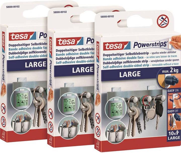 Actual product image tesa Powerstrips