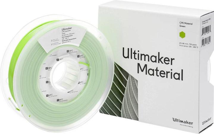 Actual product image Ultimaker Cpe (CPE, 2.85 mm, 750 g, Green)