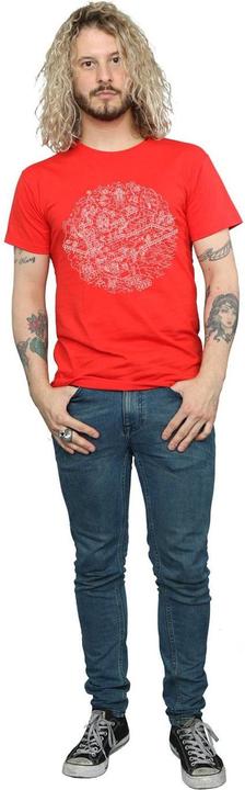 Actual product image Star Wars Mens Christmas Death Star T-Shirt (M)