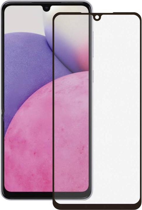 Teccus Set 2.5D FullSreen Displayschutzglas Samsung 2 Stück (2 Stück, Samsung Galaxy A33)