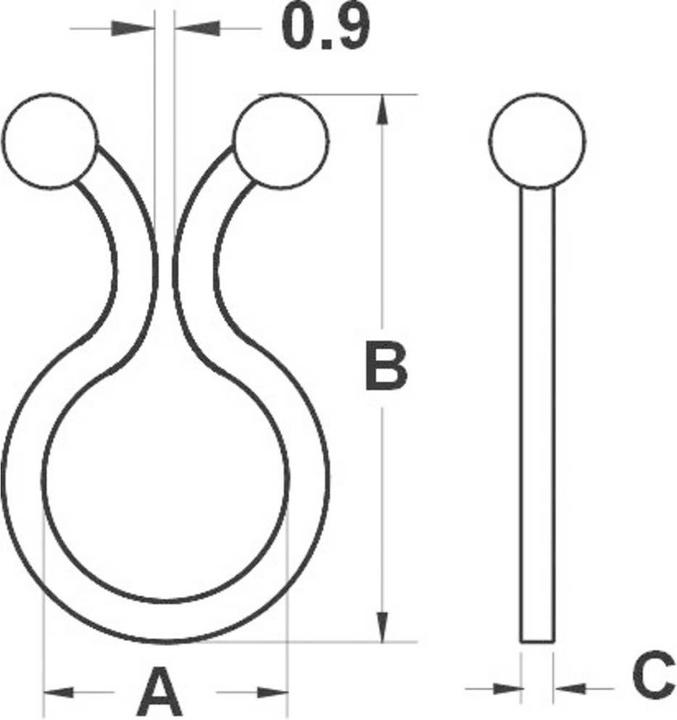 Immagine prodotto Tru Components Perforatore di cavi