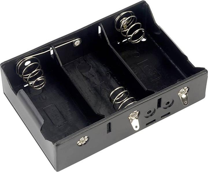 Immagine prodotto Tru Components Portabatteria 3x connessione a saldare