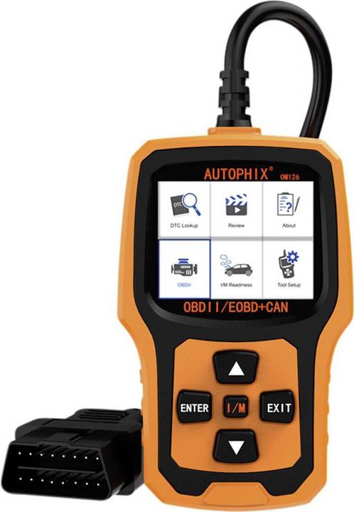 Actual product image No Name OBD2 diagnostic device OM126