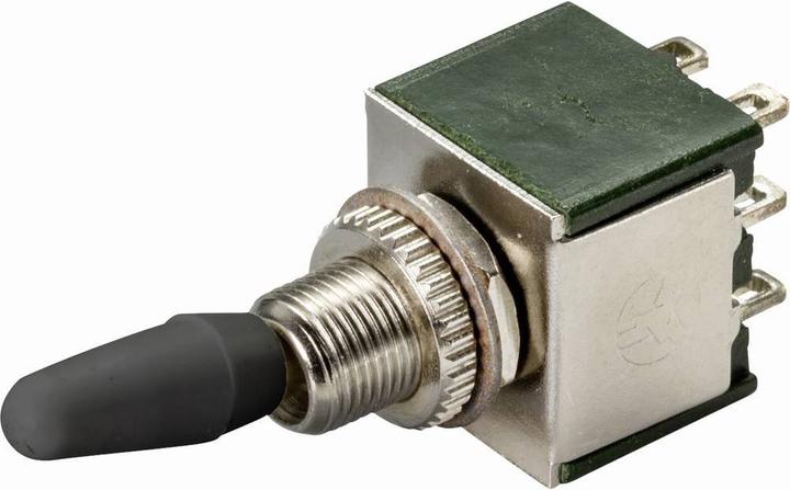 Produktbild Tru Components Miniatur-Kippschalter 2pol. 250 V/AC 2A