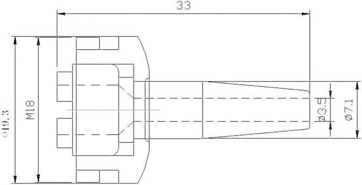 Produktbild Toolcraft Ersatzspitze für Entlötsaugpumpe ZD 192 Antistatisch (Lötspitze)