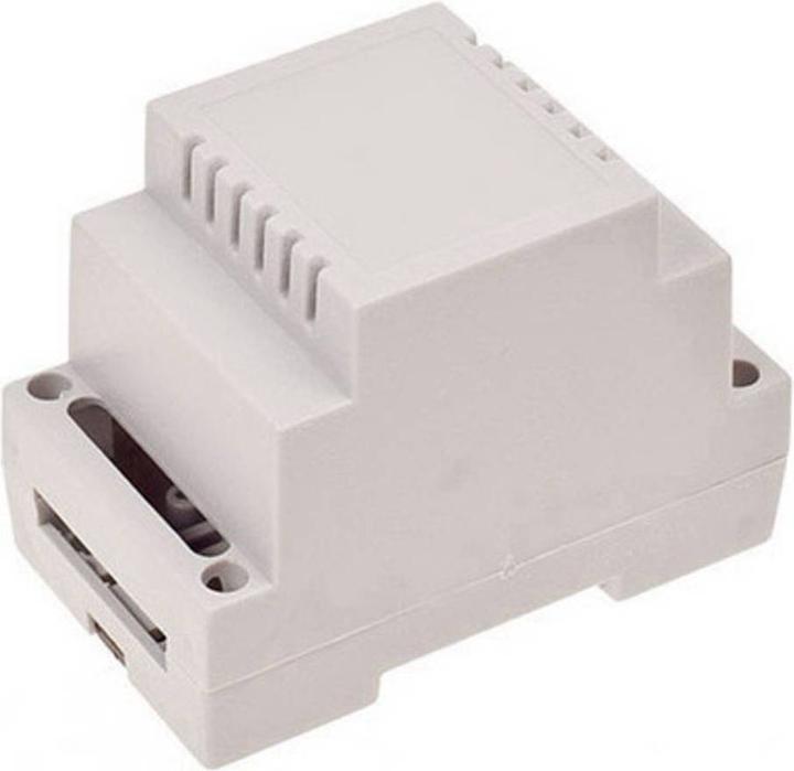 Image du produit Tru Components TC-7910728 Boîtier pour rail DIN 53 x 89 x 65 ABS-V0 Gris 1 pc. (Boîtier)