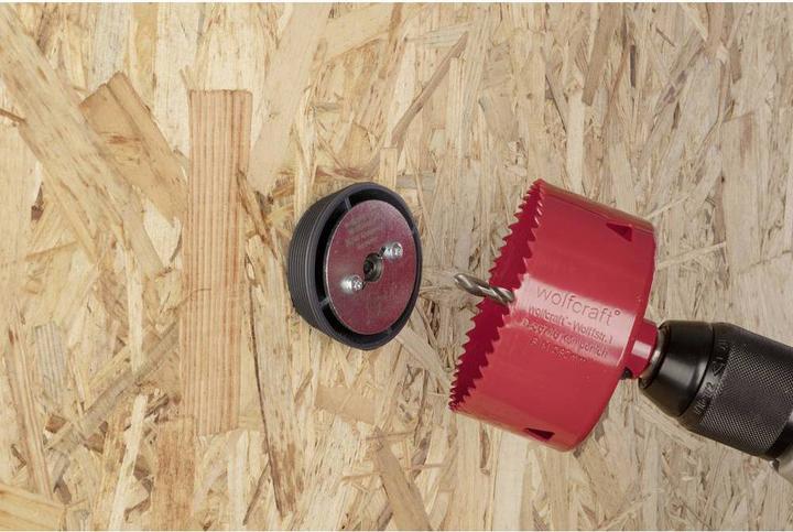 Productafbeelding wolfcraft Boorhulp Ø 54 - 70 mm (70 millimeter)